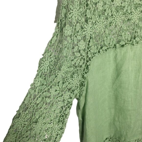 Plazza Del Tempio Linen blouse - Picture 2 of 8